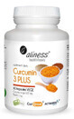 Curcumina 3 PLUS Curcuma longa 500 mg Piperina 1 mg 60 c&#225;psulas Aliness