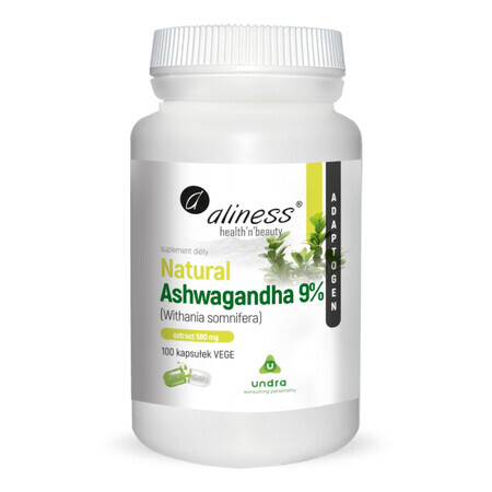 Ashwagandha natural 570 mg 9% x 100 capsule vegetale Aliness