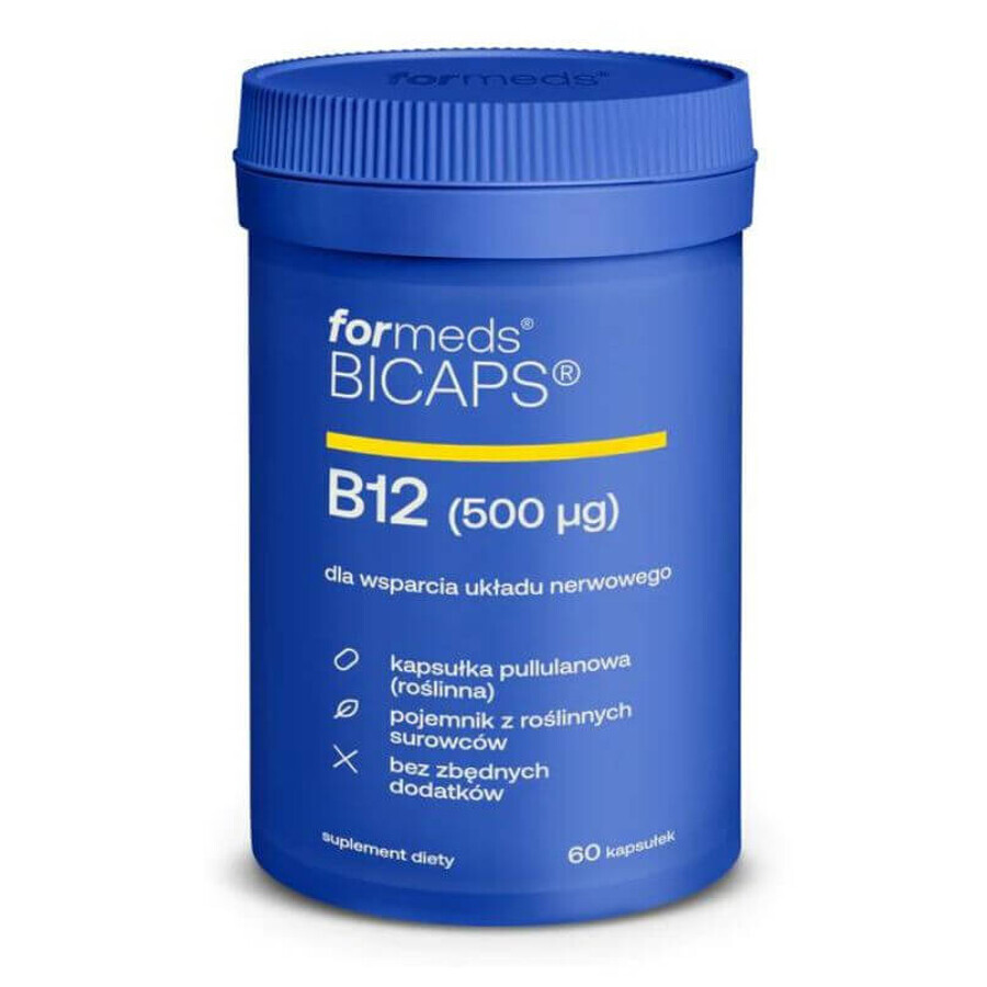 BICAPS B12, 60 cápsulas Formeds