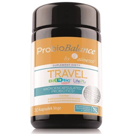 ProbioBalance Travel 30 vegetarian capsules Aliness