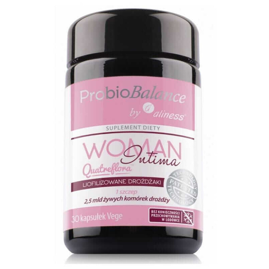 ProbioBalance Woman Intima Quatreflora 2,5 miljard 30 capsules Aliness