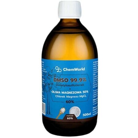 DMSO Dimetilsulfóxido con solución de magnesio (cloruro) 60% (500 ml) ChemWorld