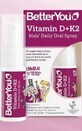 BetterYou Vitamina D+K2 Spray Oral Diario para Ni&#241;os Vitamina D3 + K2 15 ml