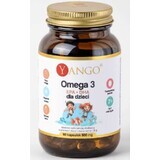 Omega 3 para niños EPA + DHA, 60 cápsulas Yango