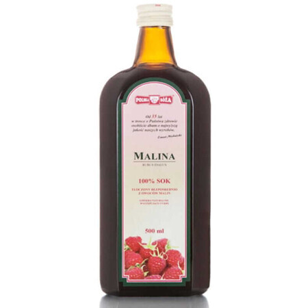 100% jus de framboise 500ml Polska Róża Polska Róża