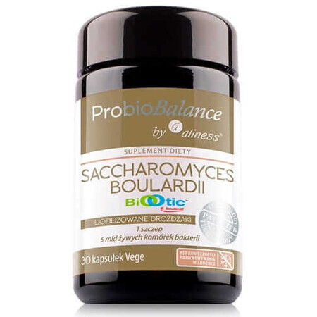 ProbioBalance (Saccharomyces Boulardii 5mld/250g) - 30 cápsulas Aliness