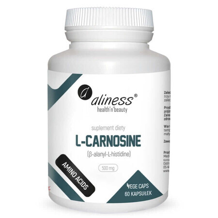 L-carnosina carnosina 500 mg (60 capsule) Aliness