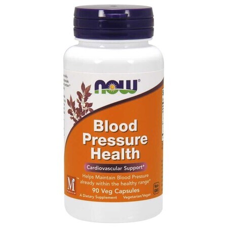 NOW Foods Healthy Blood Pressure Tensión arterial sana 90 cápsulas