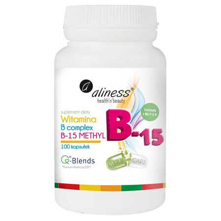 Complejo vitamínico B B-15 Metil 100 cáps. Aliness