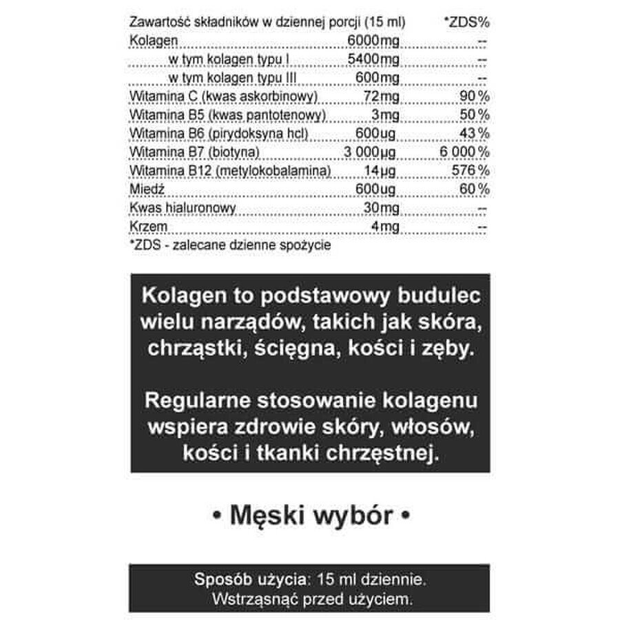 Colágeno para hombres 6 000 mg - 500 ml - YANGO