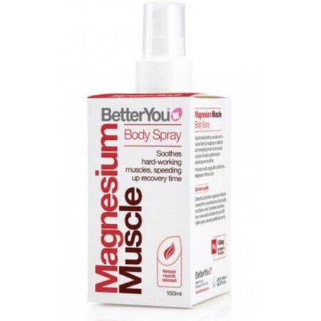 Spray Muscular Corporal con Magnesio Aceite de Magnesio 100 ml BetterYou