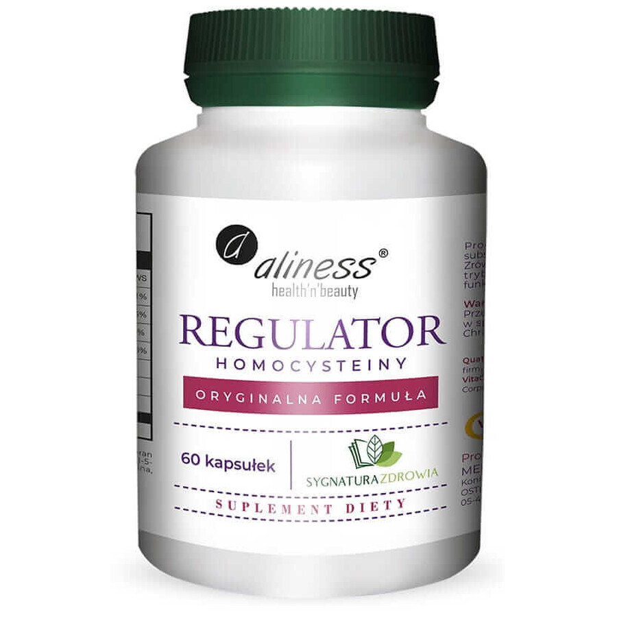 Aliness Homocisteină Regulator 60 capsule vegetale