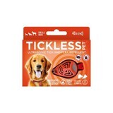 TICKLESS PET ORANGE Dispositivo ultrasónico de protección contra garrapatas para mascotas