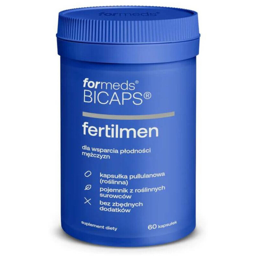 Bicaps FertilMEN 60 cápsulas Formeds