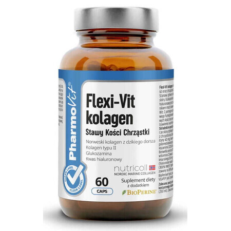 Flex-Vit Kollagen 60 Kapseln PharmoVit Clean Label