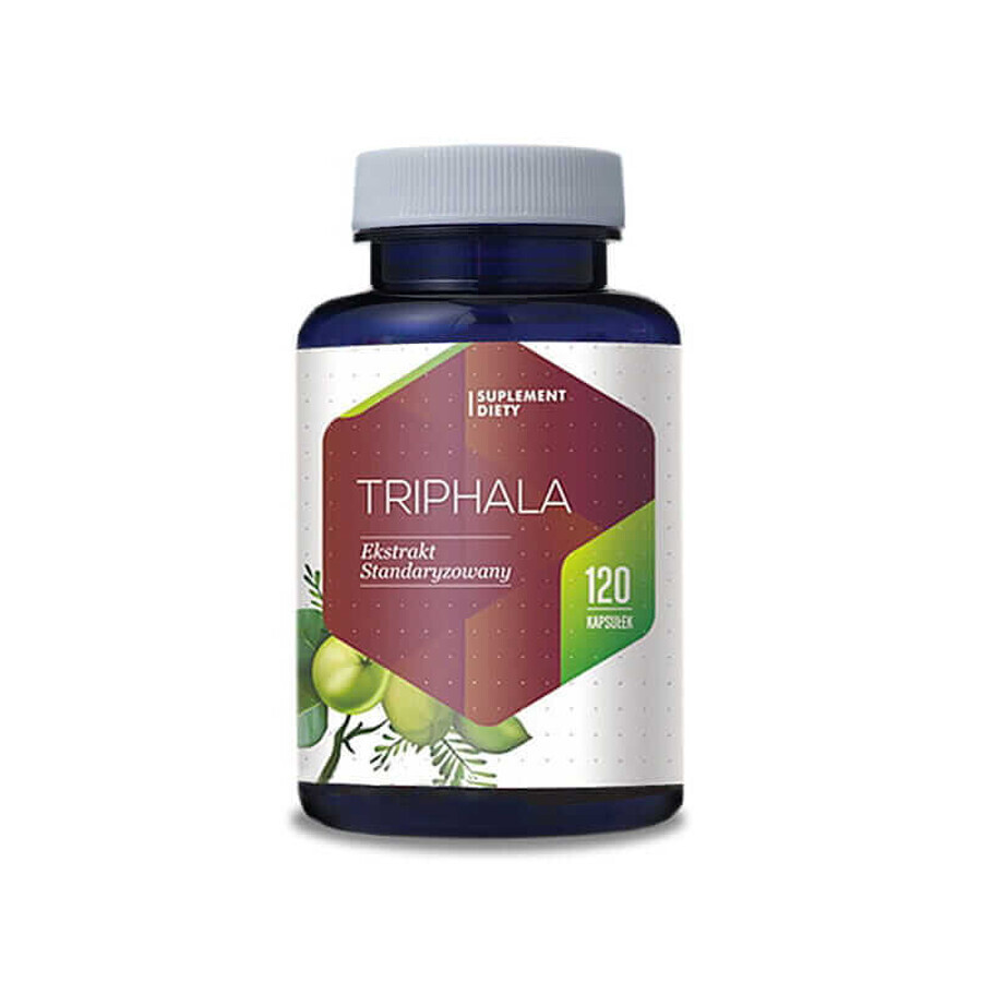 Estratto standardizzato di triphala 120 capsule. Hepatica