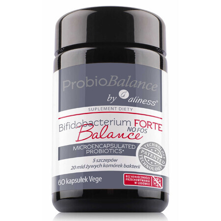 ProbioBalance (Bifidobacterium FORTE Balance No Foss 20 miliarde) 60 capsule Aliness