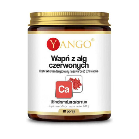 Calcium from red algae 100 g 111 servings, Yango