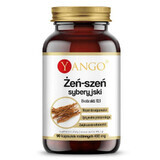 Extracto de ginseng siberiano 10:1 - 90 cápsulas YANGO