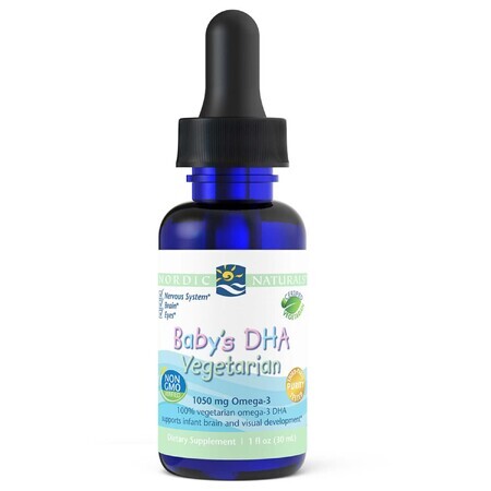 Baby's DHA Vegetarian - Acides DHA pour enfants 30ml Nordic Naturals