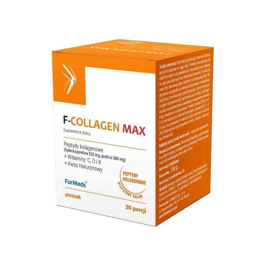 COLÁGENO EN POLVO MAX (30 raciones) - 5.000 mg Formas