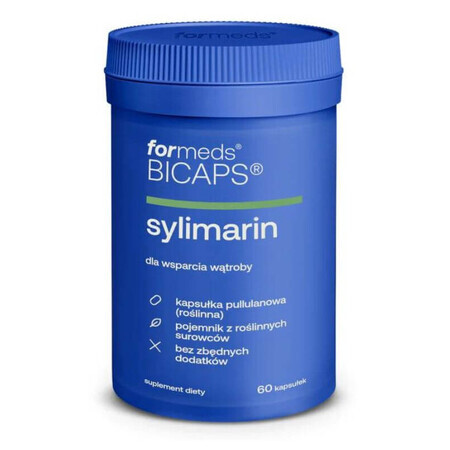 Bicaps Sylimarin 60 cápsulas Extracto de Sylimarin - Formeds