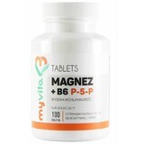 Citrato de magnesio + B6 P-5-P 100 comprimidos Myvita