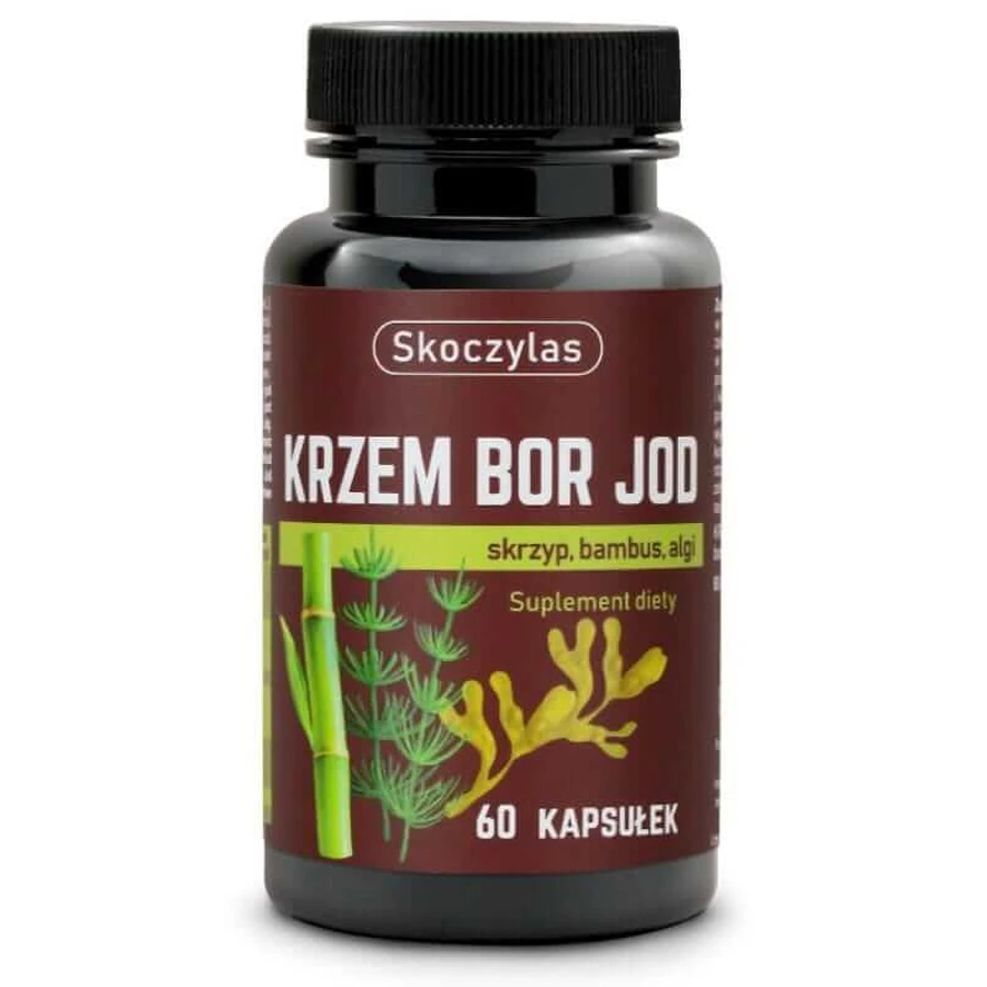 Skoczylas Silicio, Boro, Yodo 60 cápsulas