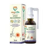 Spray pentru gât cu propolis, lichen islandez și hrean 50ml MyVita