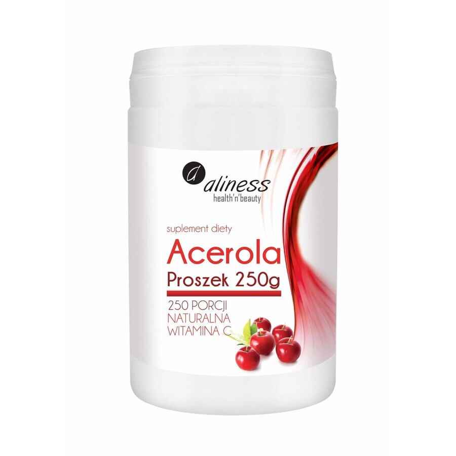 Acerola-Pulver 250 g Aliness Natürliches Vitamin C