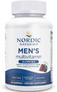 Men&#39;s Multivitamin Gummies - multivitaminas para hombres 60 geles Nordic Naturals