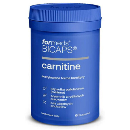 Bicaps Carnitina Carnitina 60 cápsulas - Formeds