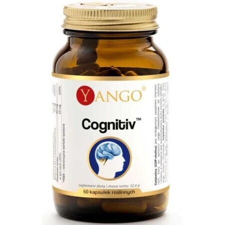 Cognitief (citicoline, soprax, bacopa, zink) 60 capsules Yango