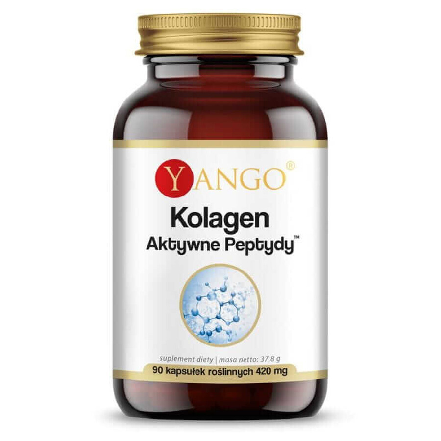 Actieve Collageenpeptiden - Collageen type I en III (90 capsules) YANGO