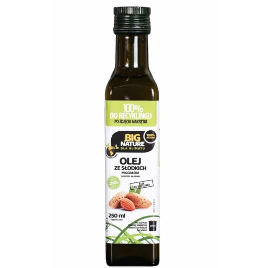 Olio di mandorle dolci spremuto a freddo 250 ml Big Nature