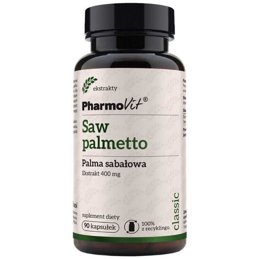 Saw palmetto 4:1 - 90 caps - Sabal palm Pharmovit Classic