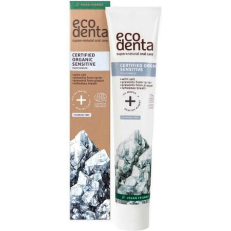 Dentifricio sensibile con sale 75ml Ecodenta