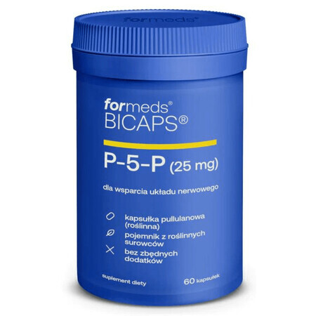 BICAPS P-5-P vitamina B6 (60 cápsulas) Formeds