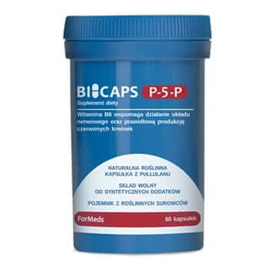 BICAPS P-5-P vitamina B6 (60 cápsulas) Formeds