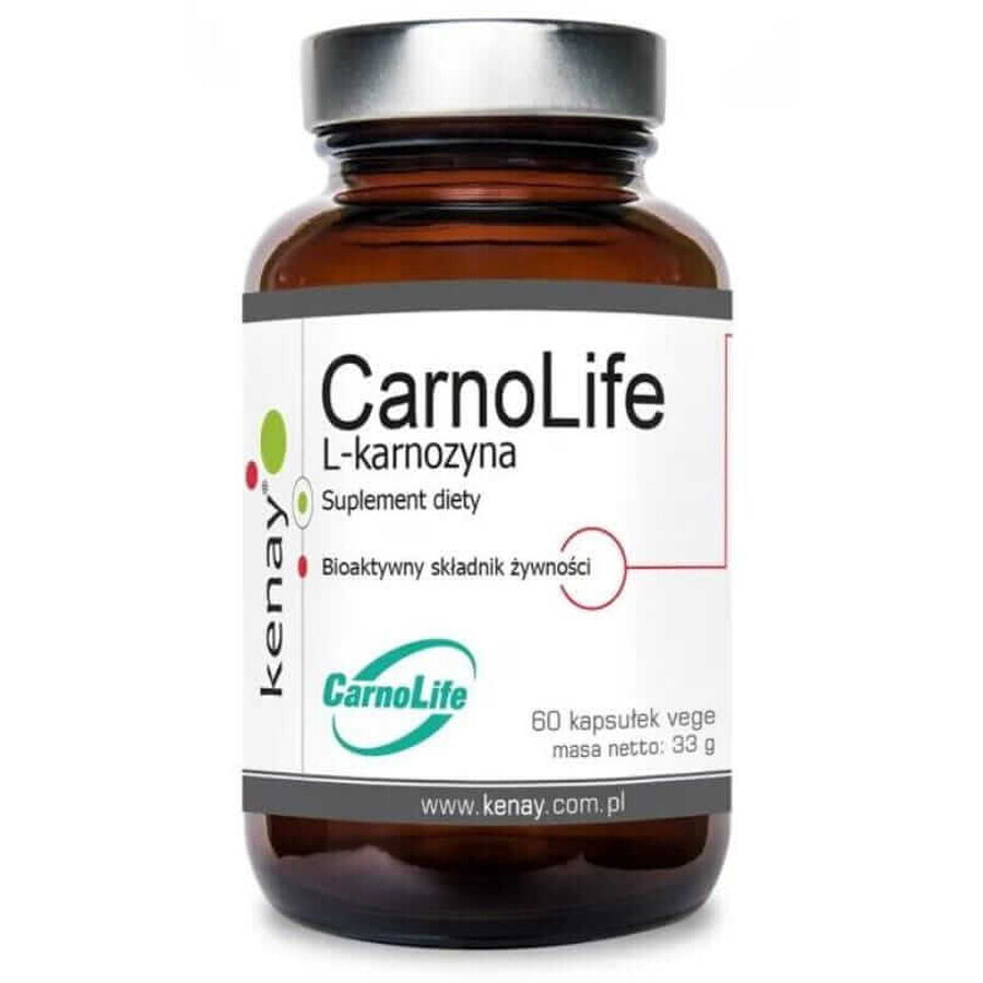 CarnoLife L-Carnosine - 60 gélules, KenayAG