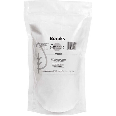 Bórax 1000g Tetraborato de sodio decahidratado 100% Natur Planet