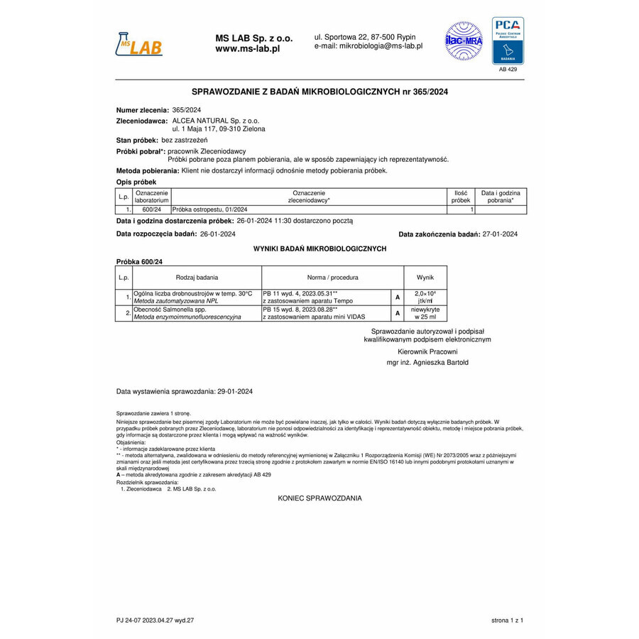 Estratto di cardo 50ml Organis