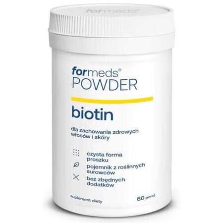 BIOTIN POWDER 60 porciones Formeds