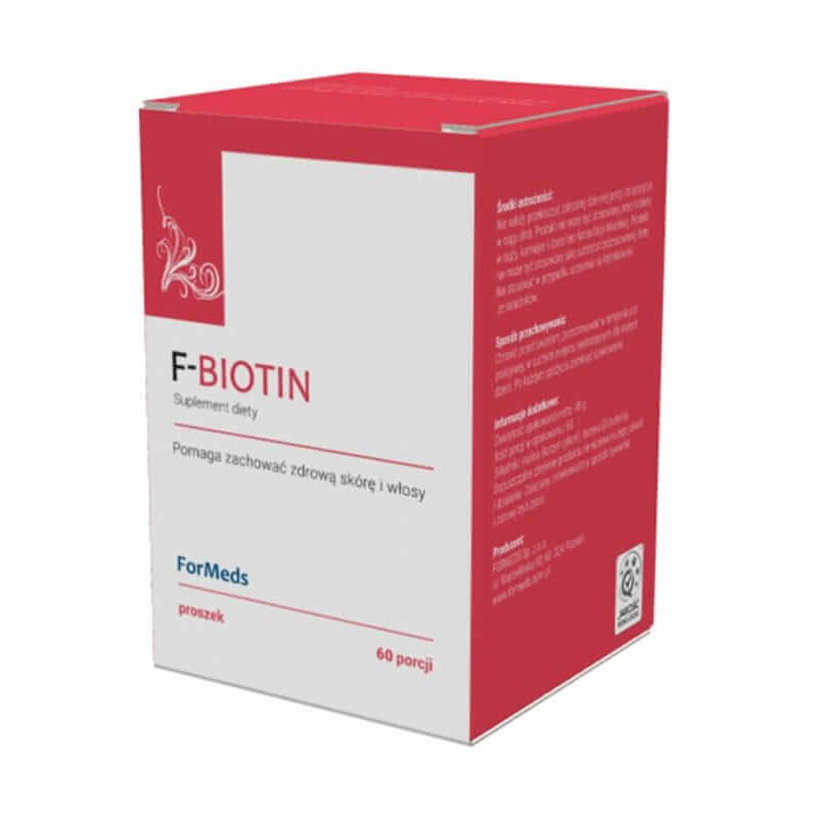 BIOTIN POWDER 60 porciones Formeds