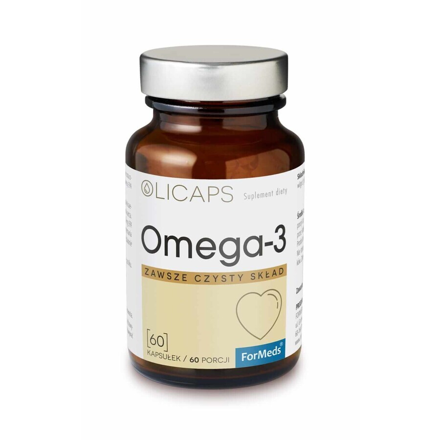 OLICAPS OMEGA-3 DHA EPA 60 cápsulas Formeds