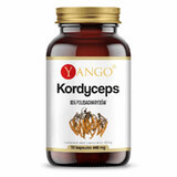 Cordyceps extracto chino 10% polisacárido 90 cápsulas Yango