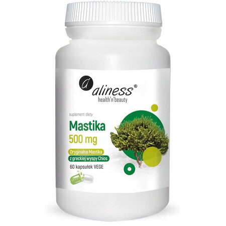 Resina Mastika in polvere Pistacia lentiscus 500 mg (60 capsule) Aliness