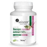 Bacopa monnieri Brahmi estratto 50% 500 mg (100capsule) Aliness