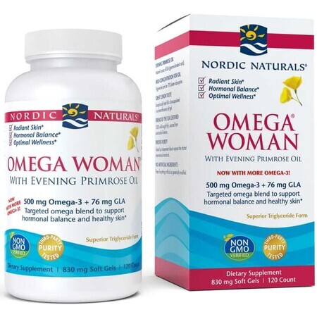 Omega Woman (120 cáps.) Nordic Naturals