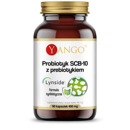 Probiótico SCB-10 con prebiótico 90 cápsulas Yango